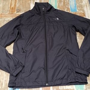North Face Full Zip Mock Neck Windbreaker Jacket